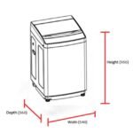 Dawlance Automatic Washing Machine DWT-9060 - Image 2